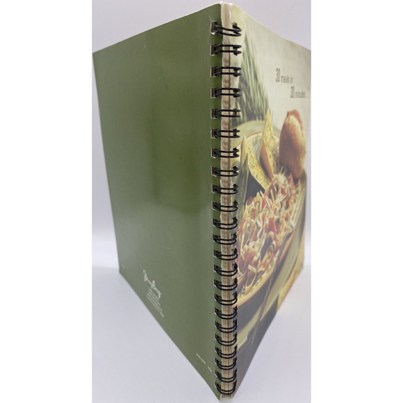 Light Cooking B000I7TYQ6 Jenny Craig 30 Meals in 30 Minutes Spiral Cookbook - Picture 3 of 13